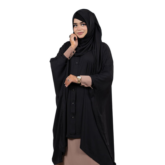 Malika Kaftan | Brown/Plum, Orange/Black, Plum/Rose & Black/Beige