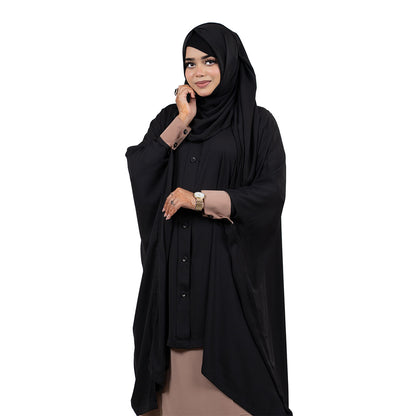 Malika Kaftan | Brown/Plum, Orange/Black, Plum/Rose & Black/Beige