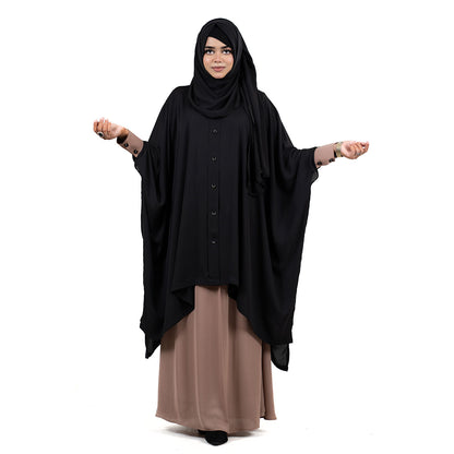 Malika Kaftan | Brown/Plum, Orange/Black, Plum/Rose & Black/Beige