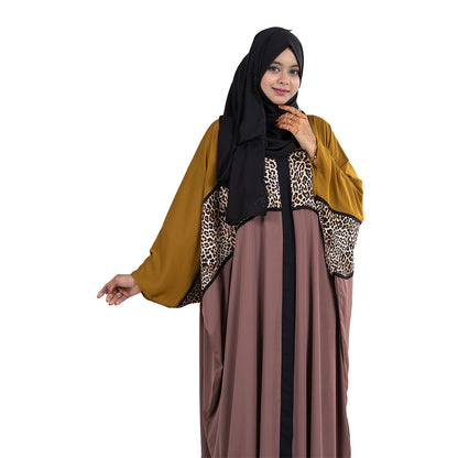 Noorina Kaftan |  Black, Mustard & Sage Green