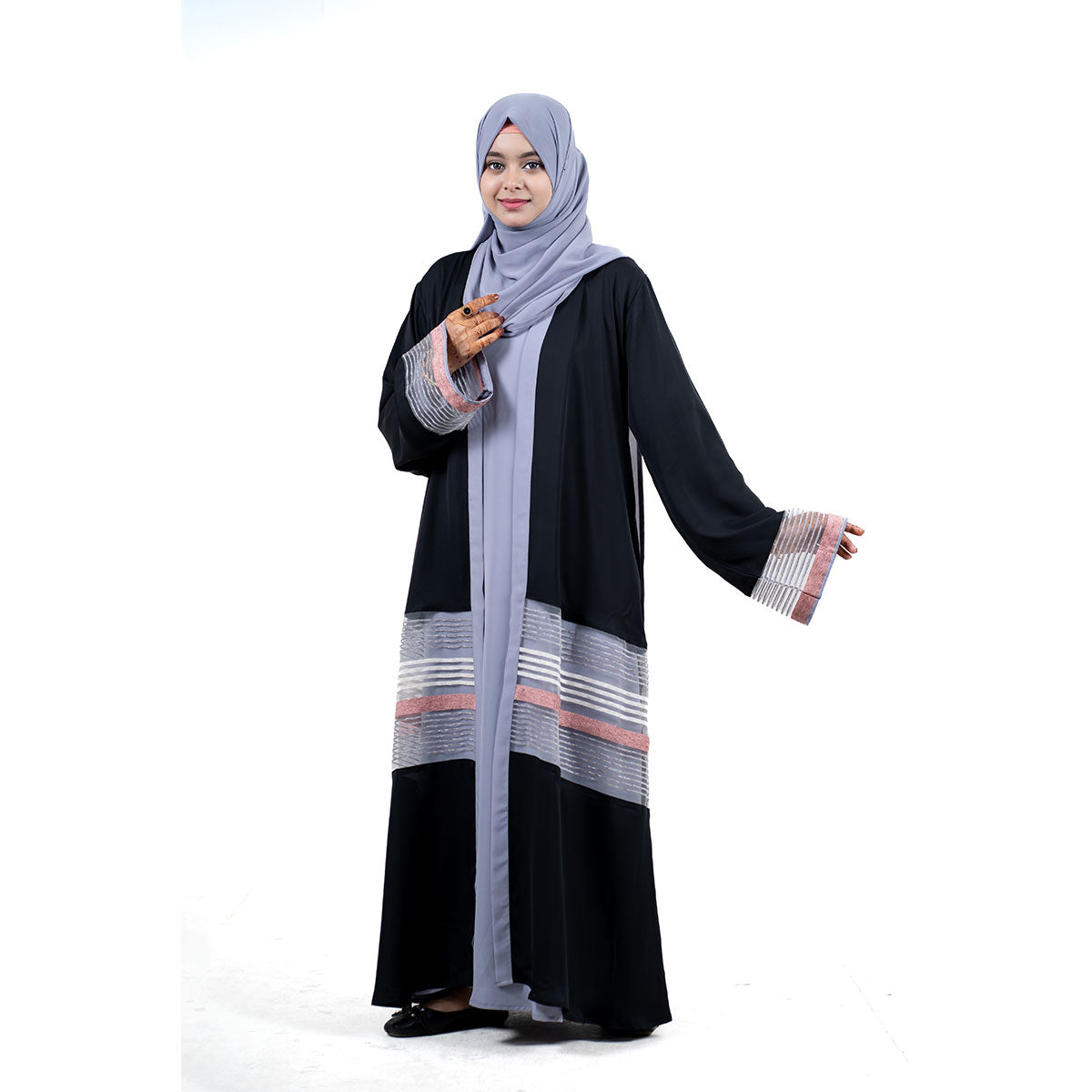 Ameera Cover-up | Pink & Ash