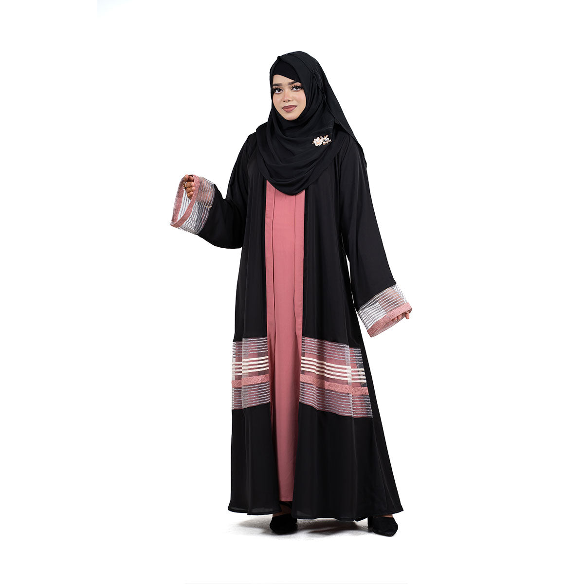 Ameera Cover-up | Pink & Ash