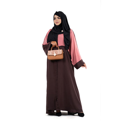 Aleena Kaftan | Brown, Maroon, Olive Green & Mustard