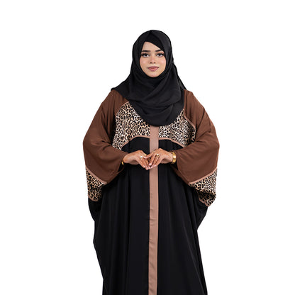 Noorina Kaftan |  Black, Mustard & Sage Green