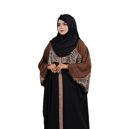 Noorina Kaftan |  Black, Mustard & Sage Green