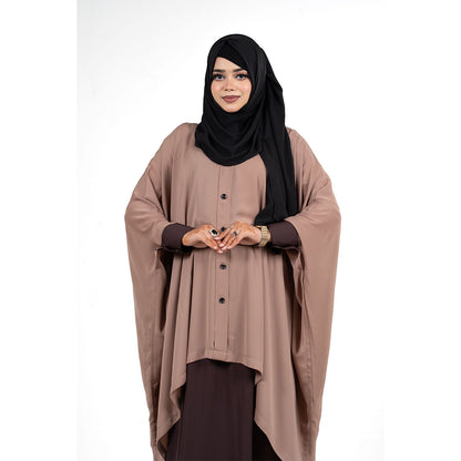 Malika Kaftan | Brown/Plum, Orange/Black, Plum/Rose & Black/Beige